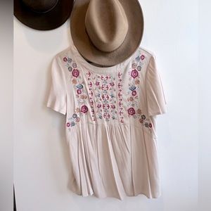 Knox Rose peasant top